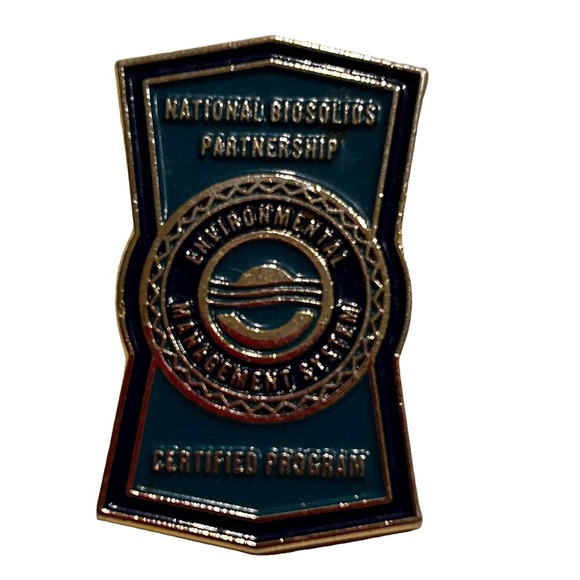 ♥️National BioSolids Partnership Certified Program Enamel Lapel Pin - Picture 3 of 3